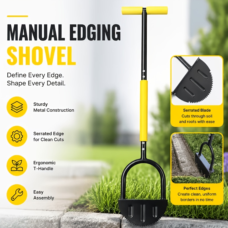 Smart Garden Edging - 1 Gunting Manual untuk Merapikan Tepi