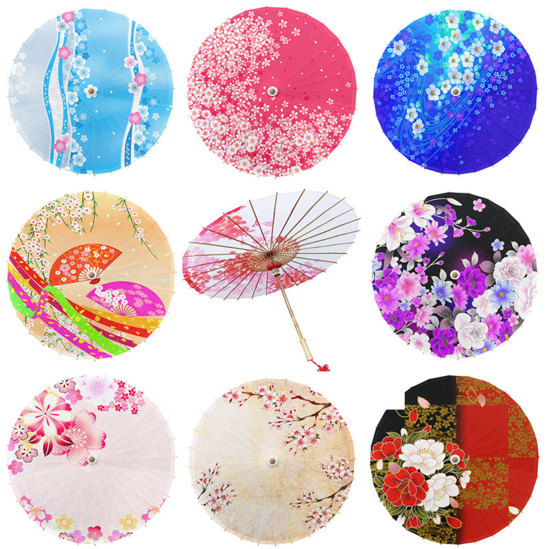 Smart Garden Umbrella - 84Cm Payung Kertas Minyak Gaya Jepang