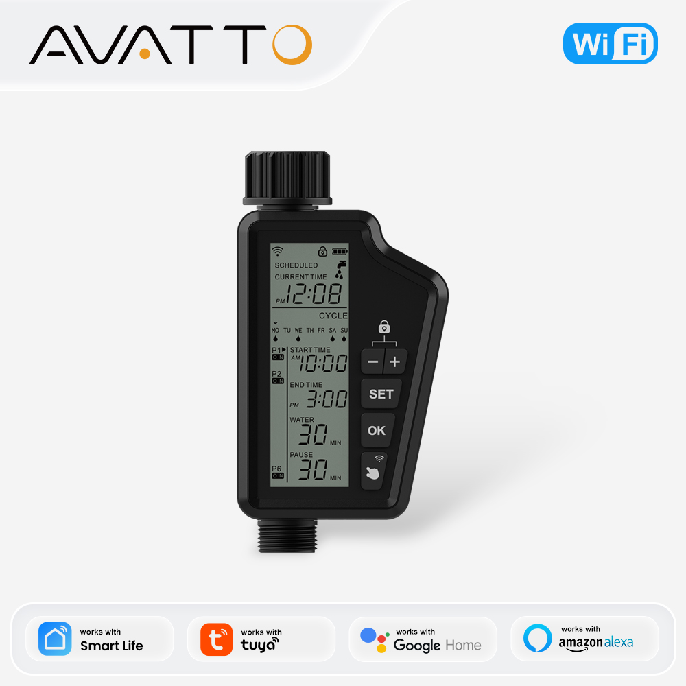 Wifi Irrigation Timer - MIUCDA Pengatur Waktu Penyiraman Kebun dengan