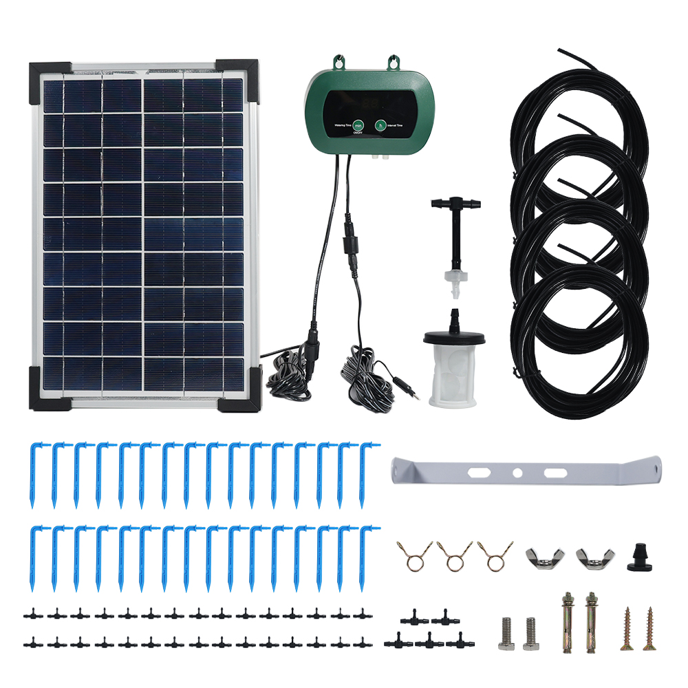 Smart Garden Solar - Peralatan Hidroponik Tenaga Surya Pompa Tetes