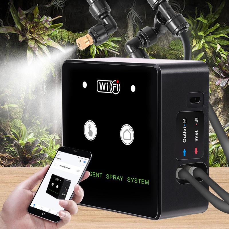 Hutan hujan Sprayer kontrol Wi - Wifi Irrigation Timer ulasan dan harga