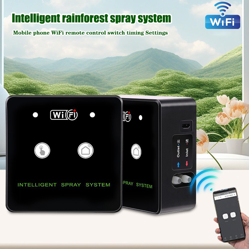 Hutan hujan Sprayer kontrol Wi - Wifi Irrigation Timer ulasan dan harga