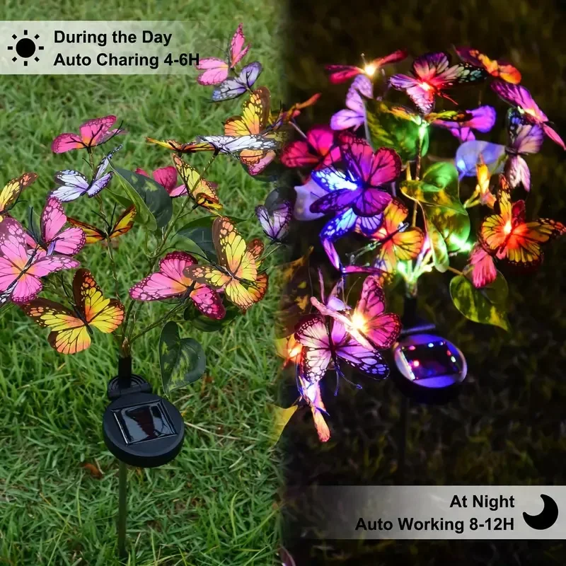 Lampu Taman Kupu-kupu LED Sury - Smart Garden Solar ulasan dan harga