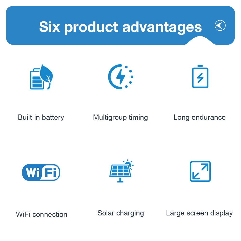 Timer Air Tenaga Surya WiFi 1/ - Wifi Irrigation Timer ulasan dan harga
