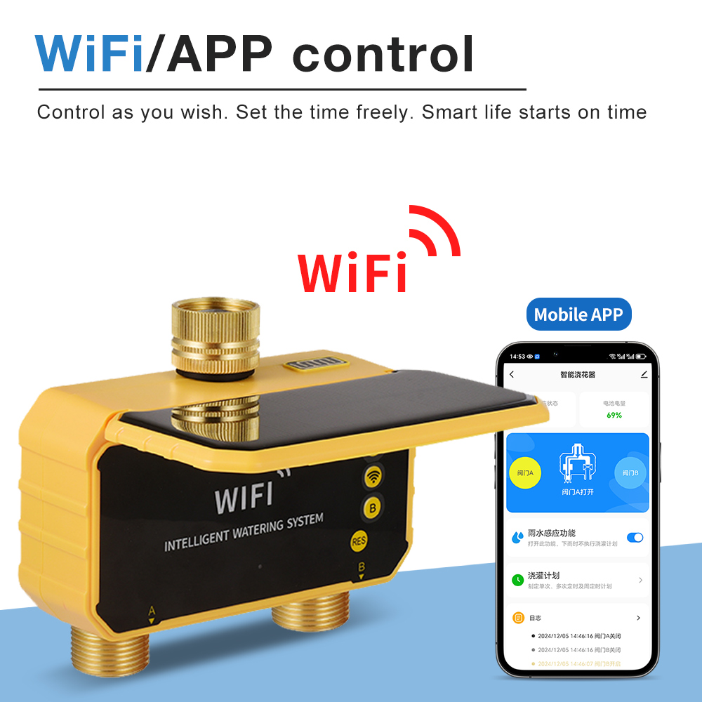 Timer Air Tenaga Surya WiFi 1/ - Wifi Irrigation Timer ulasan dan harga