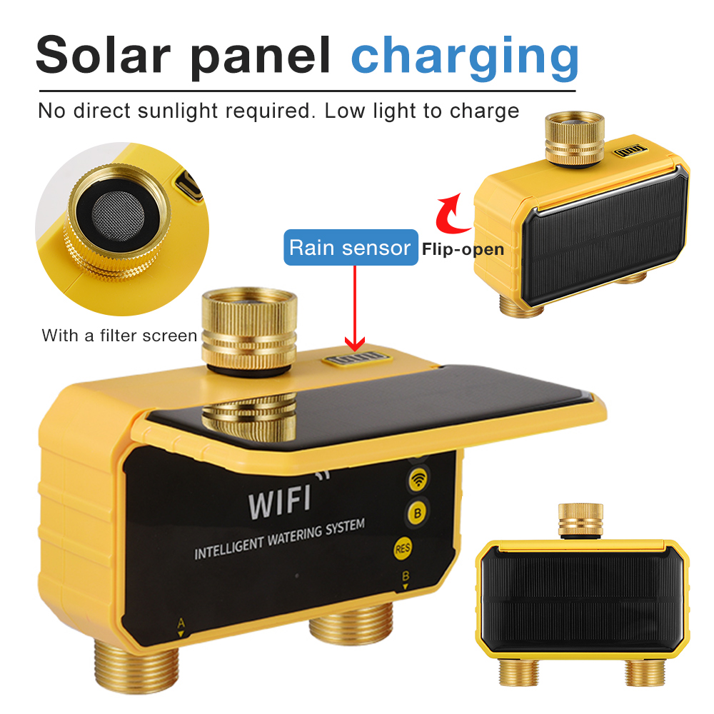 Timer Air Tenaga Surya WiFi 1/ - Wifi Irrigation Timer ulasan dan harga