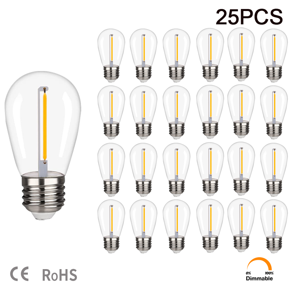 Lampu pengganti LED S14, 1W E2 - Smart Garden Umbrella ulasan dan harga