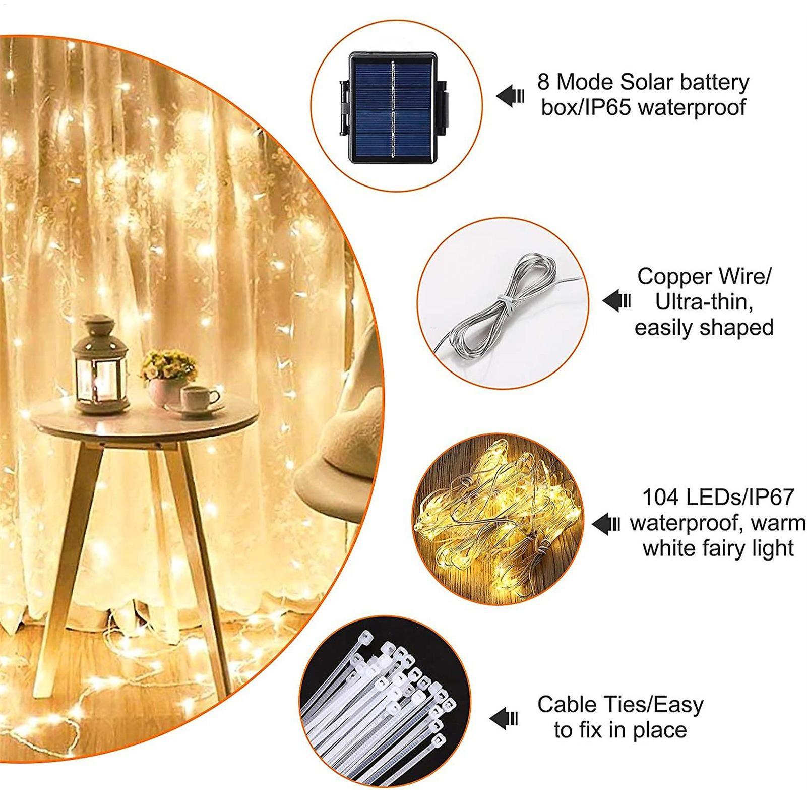 104 Lampu Payung Taman Tenaga  - Smart Garden Umbrella ulasan dan harga
