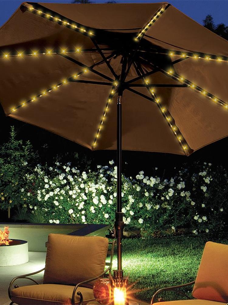 104 Lampu Payung Taman Tenaga  - Smart Garden Umbrella ulasan dan harga