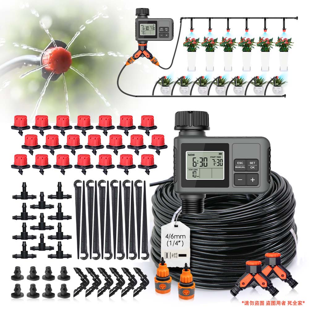 Set Irigasi Timer LCD Taman 30 - Smart Garden Watering Can ulasan dan harga