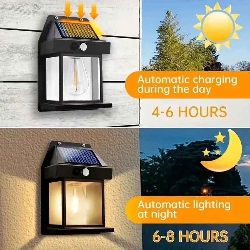Lampu Dinding Tenaga Surya Tun - Smart Garden Solar ulasan dan harga