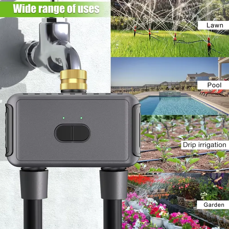 WAP01 WiFi APP Control Dual Ho - Wifi Irrigation Timer ulasan dan harga