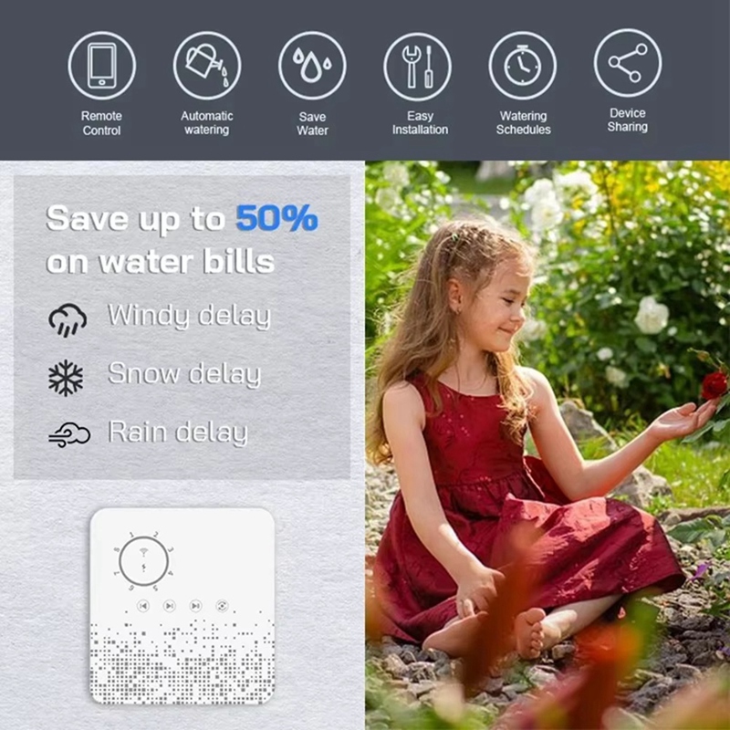 Pengontrol Penyiram Pintar WiF - Wifi Irrigation Timer ulasan dan harga