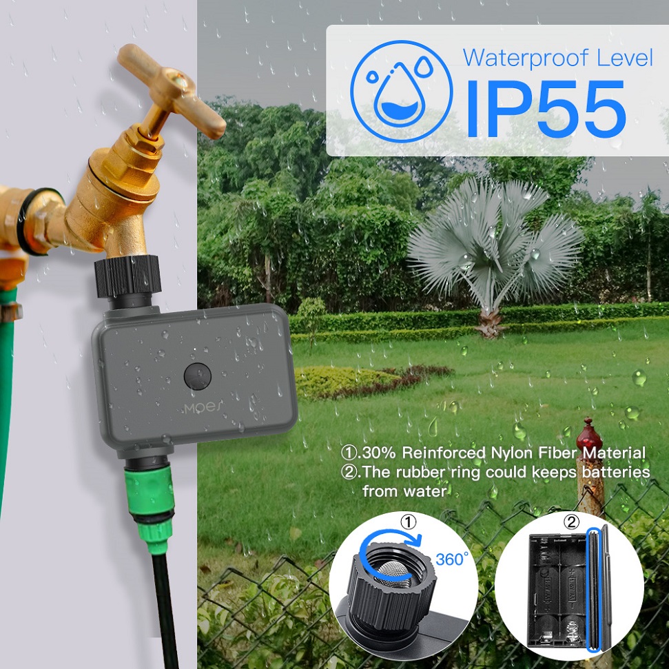 Katup BLuetooth, sistem penyir - Smart Garden Watering Can ulasan dan harga