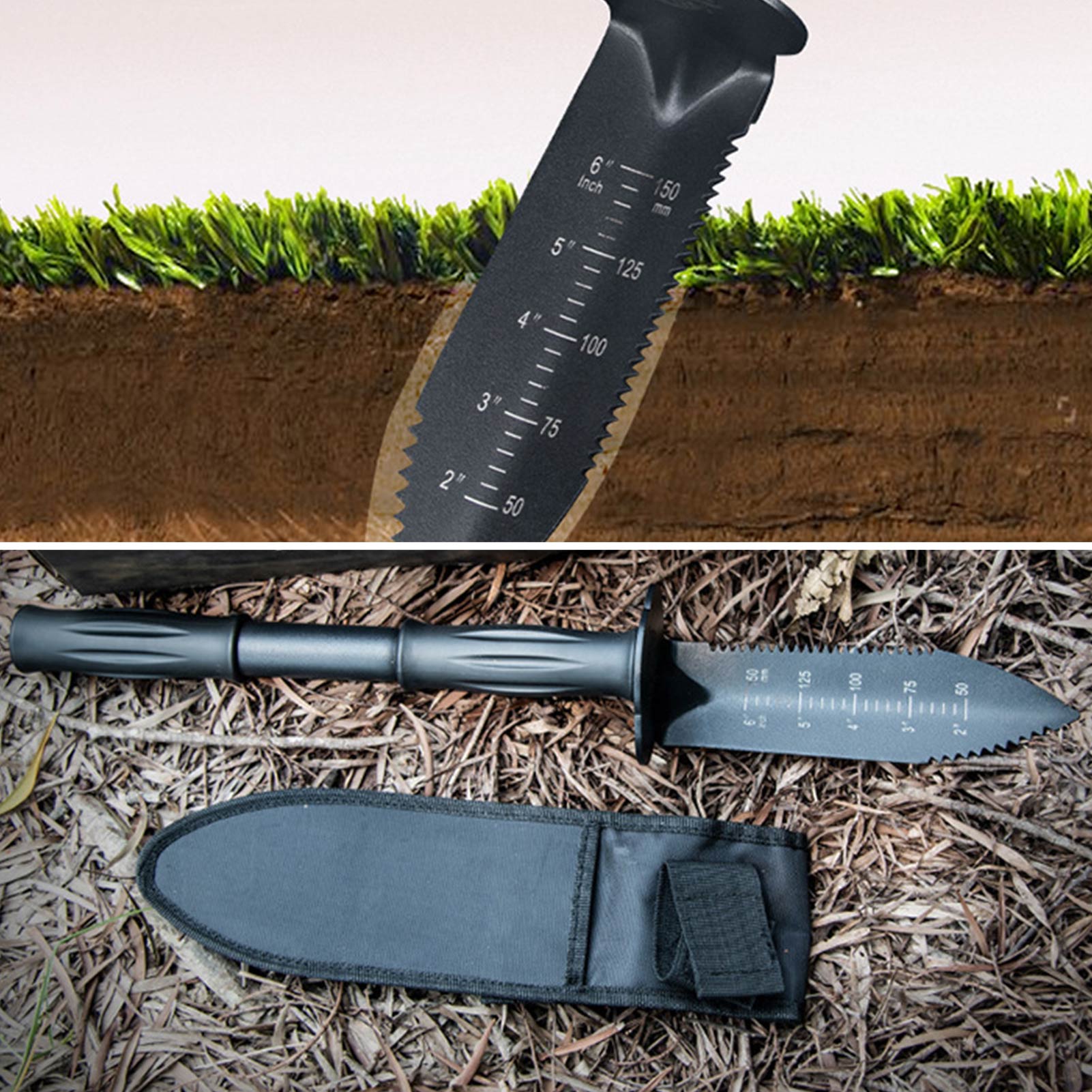 Alat penggali detektor logam,  - Smart Garden Edging ulasan dan harga