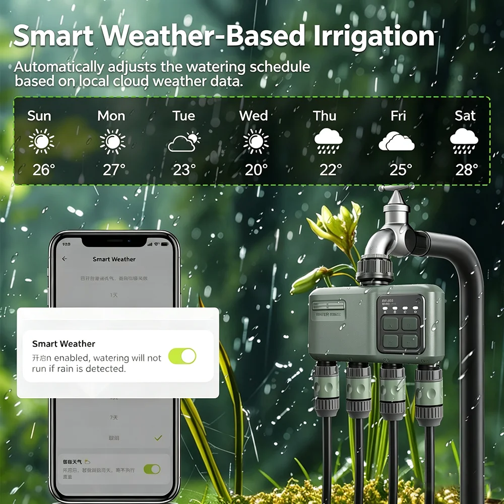 Pengatur Waktu Penyiraman Tama - Smart Garden Watering Can ulasan dan harga