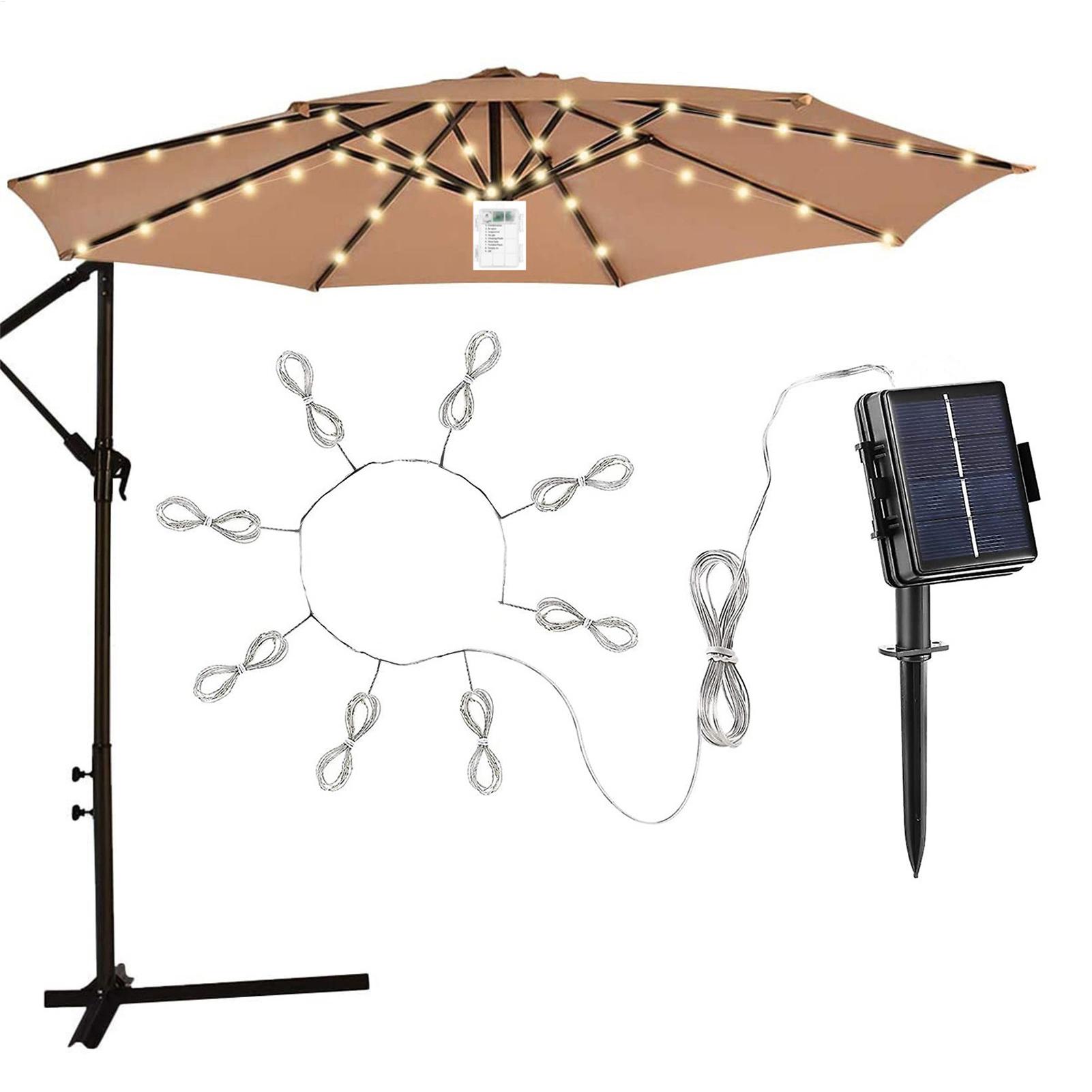 Lampu Payung LED 104 dengan 8  - Smart Garden Umbrella ulasan dan harga