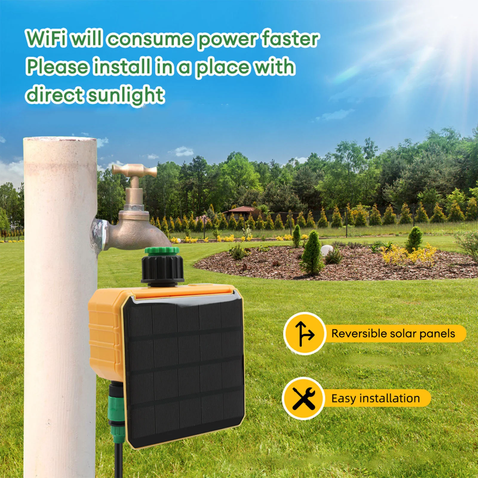 Timer Irigasi Cerdas WiFi Tena - Wifi Irrigation Timer ulasan dan harga