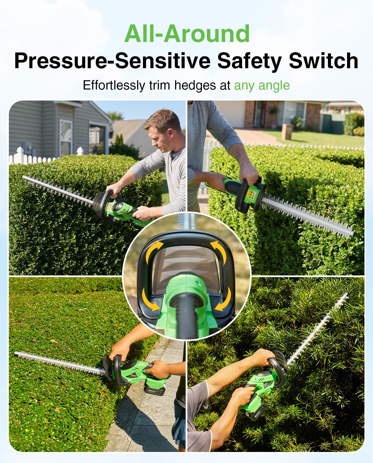 TaskStar Cordless Hedge Trimme - Smart Garden Edging ulasan dan harga