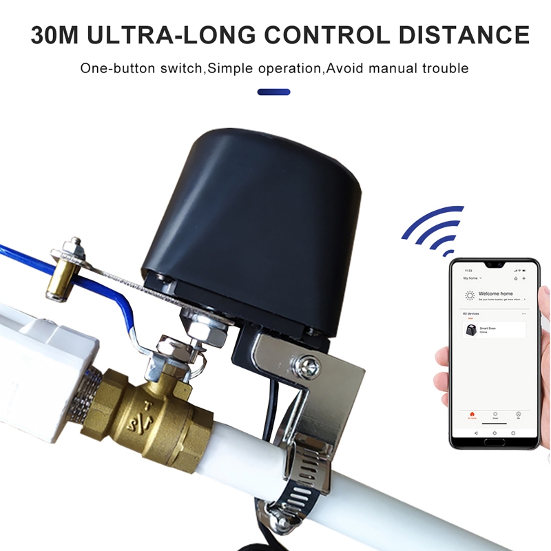 Katup Gas Pintar Tuya WIFI Pen - Wifi Irrigation Timer ulasan dan harga