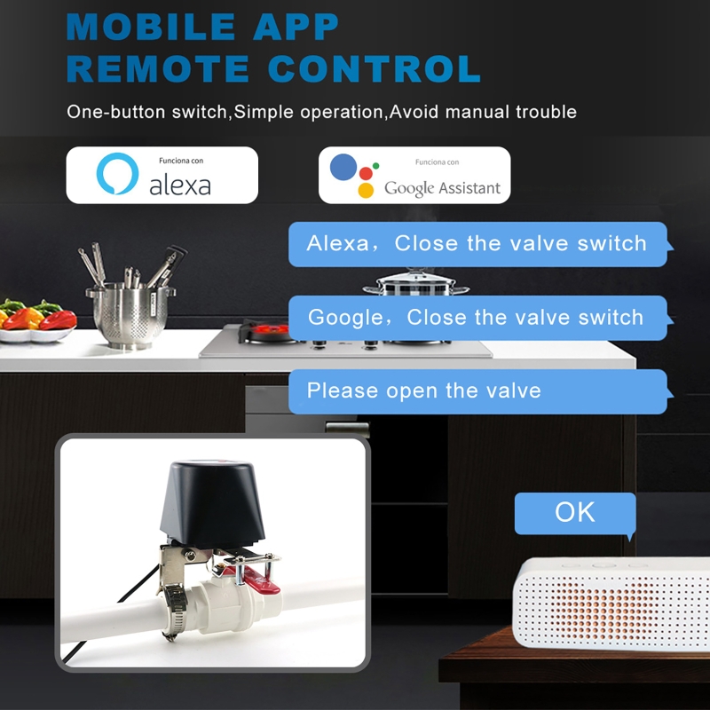 Katup Gas Pintar Tuya WIFI Pen - Wifi Irrigation Timer ulasan dan harga
