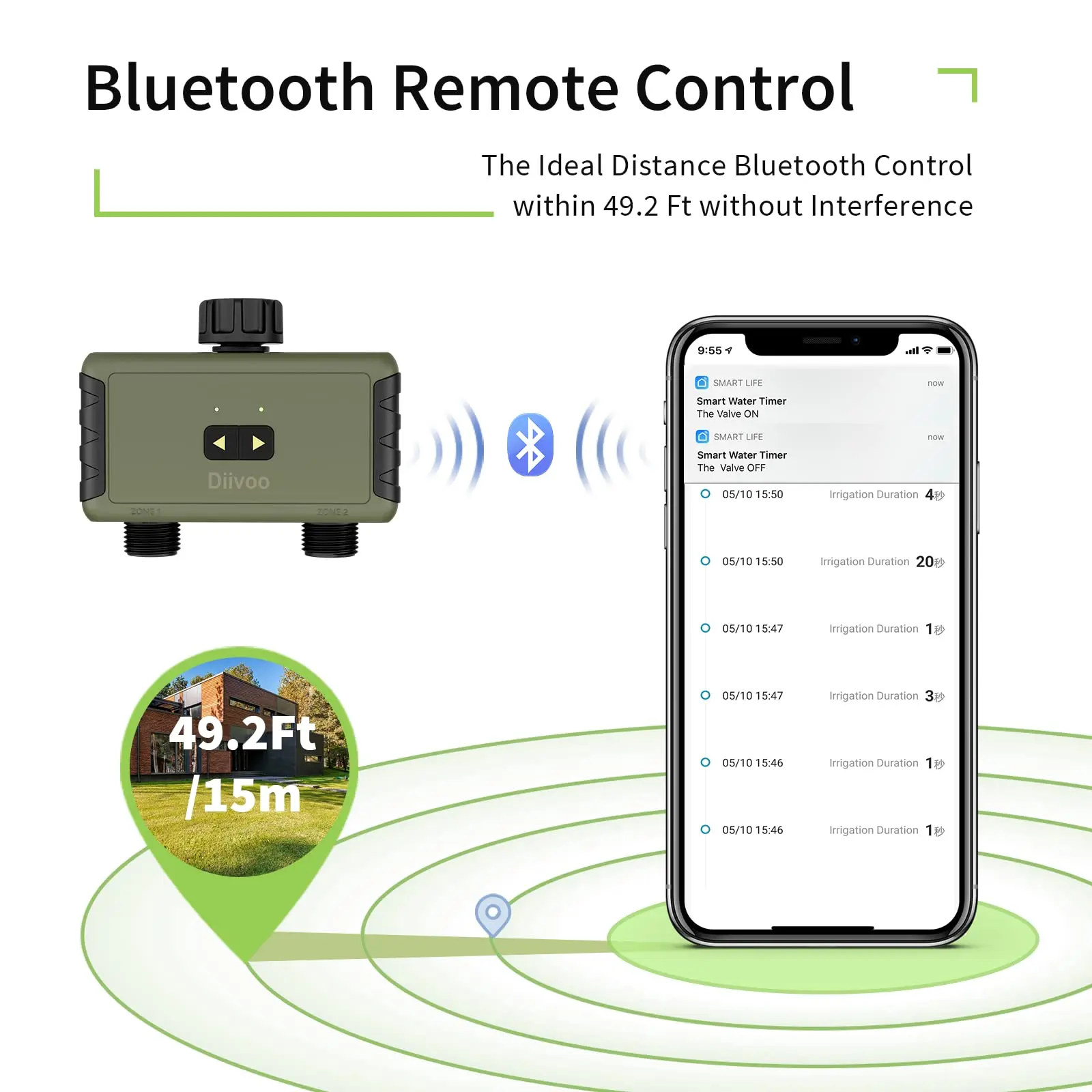 Diivoo Penyiram Otomatis denga - Smart Garden Watering Can ulasan dan harga