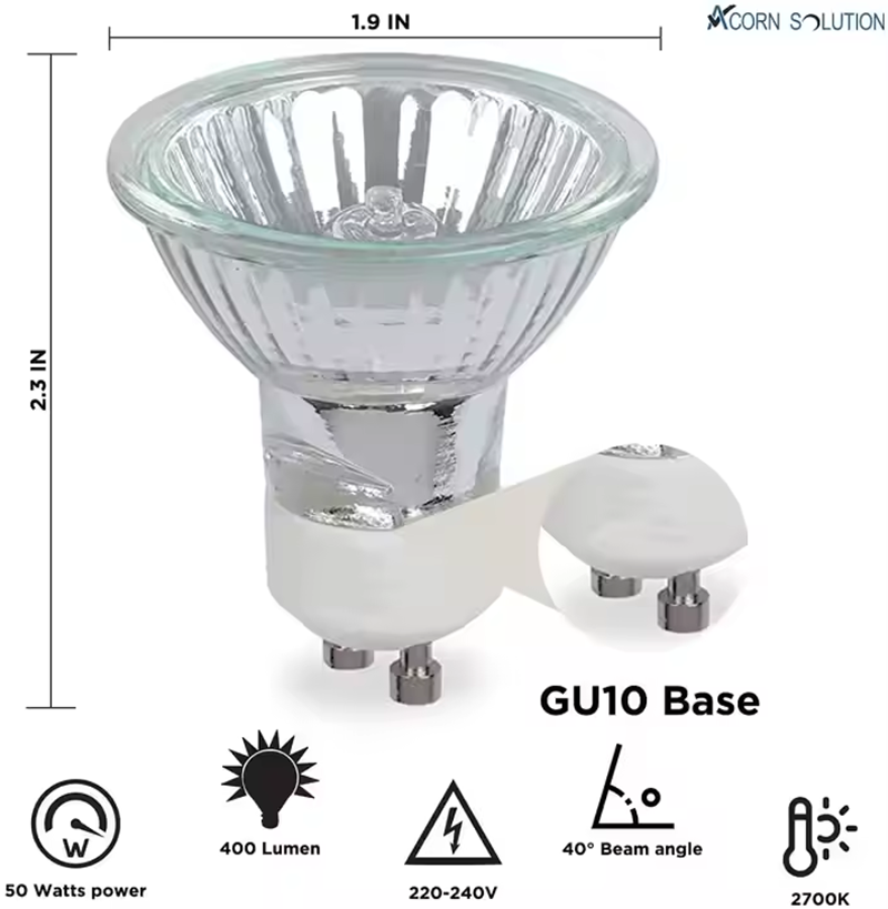 Gu10 dasar Lampara 220v bohlam - Smart Garden Umbrella ulasan dan harga