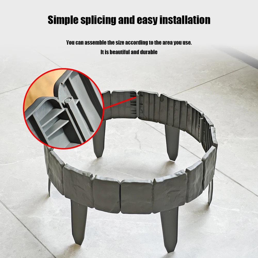 10/20 Buah Pembatas Tepi Taman - Smart Garden Edging ulasan dan harga
